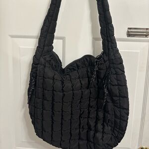 Black Quilted Bag